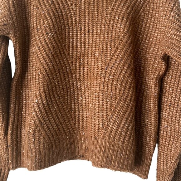 Copper Key Rust Chunky Crew Neck Soft Sweater (XL) - Picture 7 of 13